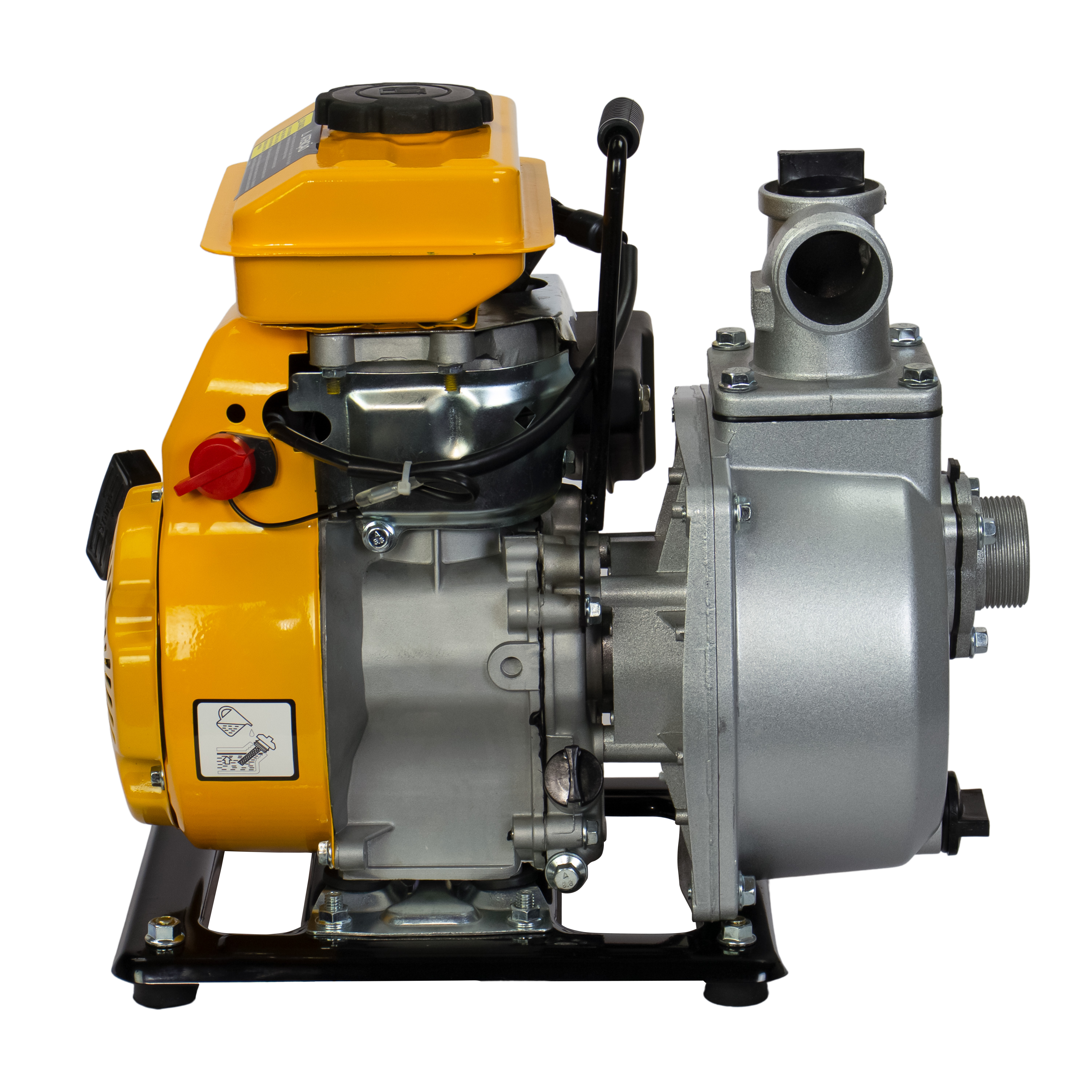 Motobomba a Gasolina ZB15G — Autoescorvante, 2,5cv 4T, 1,5", 12 m³/h